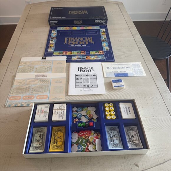 Vintage 1981 Waddingtons Financial 500 (French/English) - Picture 2 of 12